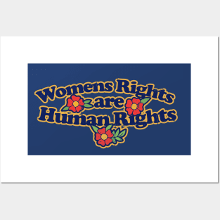 Womens rights are human rights Posters and Art